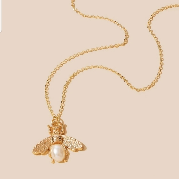 Nikkiwallflower Jewelry - *Helene* Bumble Bee Necklace